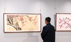 润格九万，价值千钧 | 张大之画作亮相云谷，艺术与爱同行